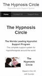 Mobile Screenshot of hypnosiscircle.com